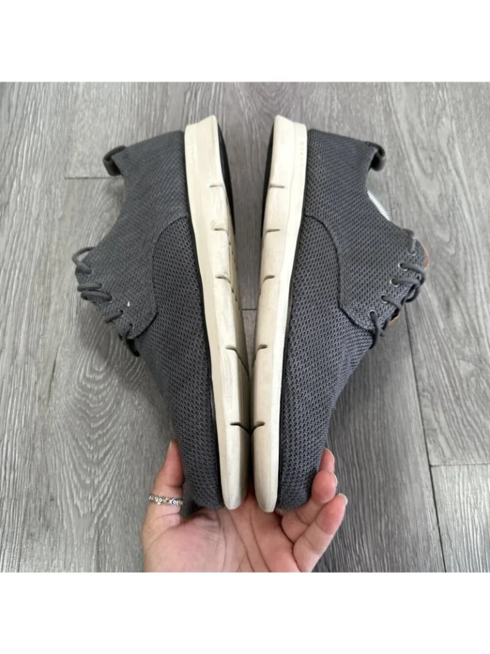 Cole Haan Shoes Owen Grand OS Knit Derby Mens 10.5 Gray Sneakers Casual